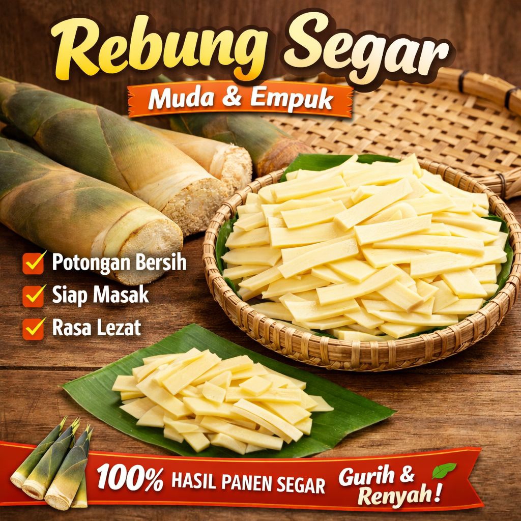 rebung segar