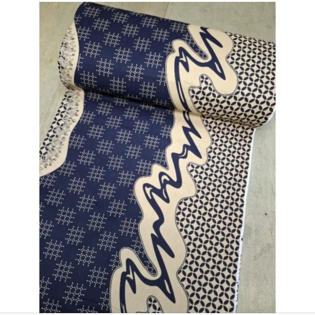 BAHAN BATIK KATUN BURGUNDARY BATIK METERAN BATIK KATUN