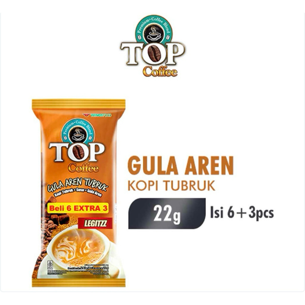 Kopi Susu Gula Aren 3in1 6+3 Sachet - Perpaduan Kopi, Susu, dan Gula Aren
