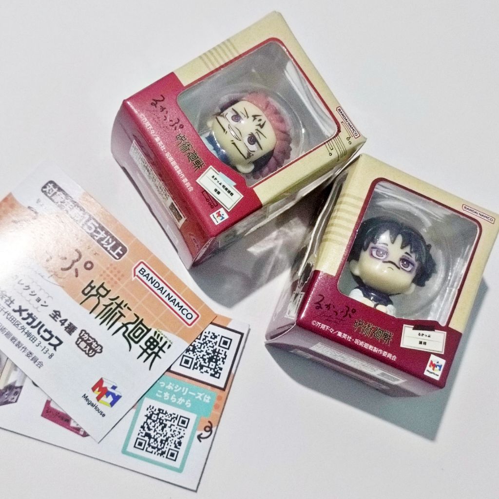 (READY) Official JJK Choso Sukuna Mini Lookup Rukappu Figure Gacha Gashapon Jujutsu Kaisen