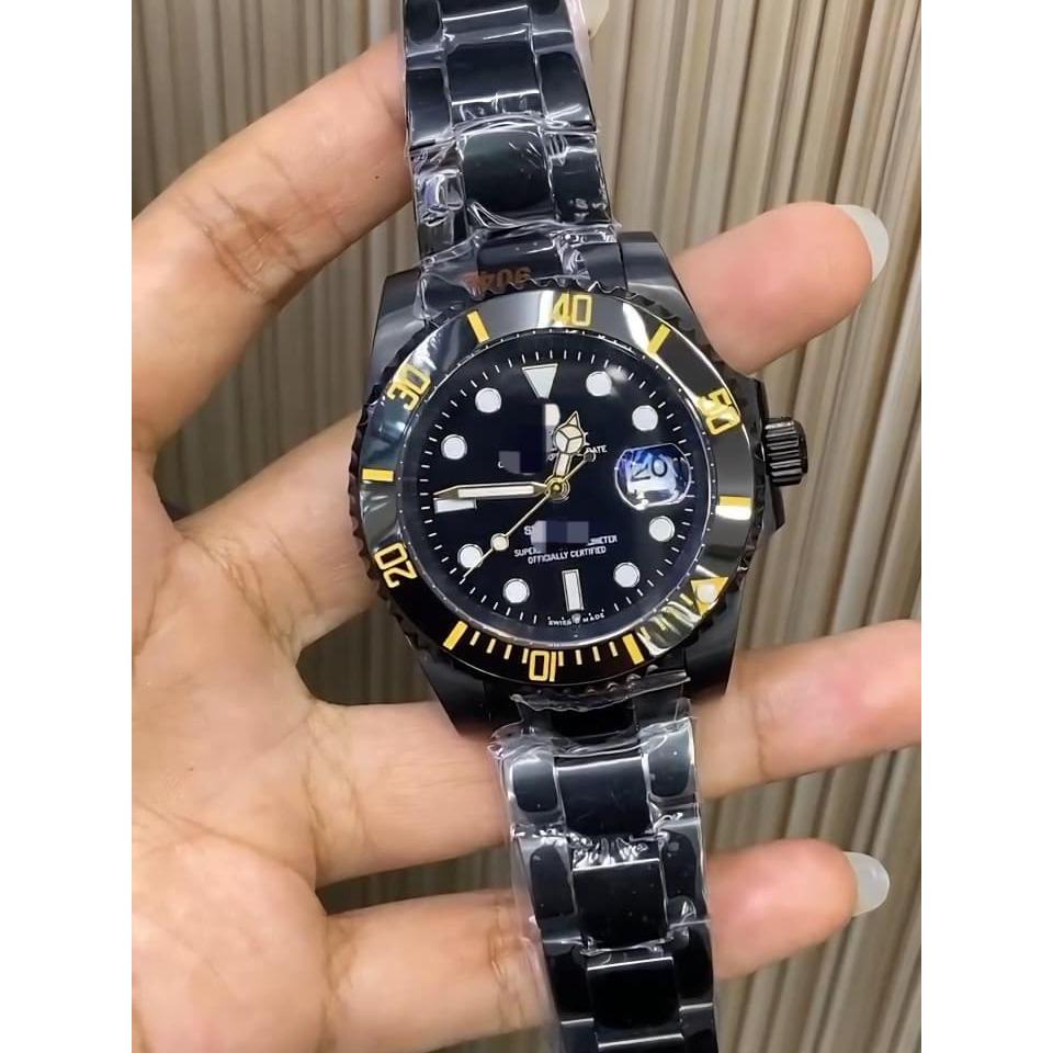 Jam Submariner Date & Submariner No Date 40MM ceramic bezel, More colours Automatic Movement Body SW