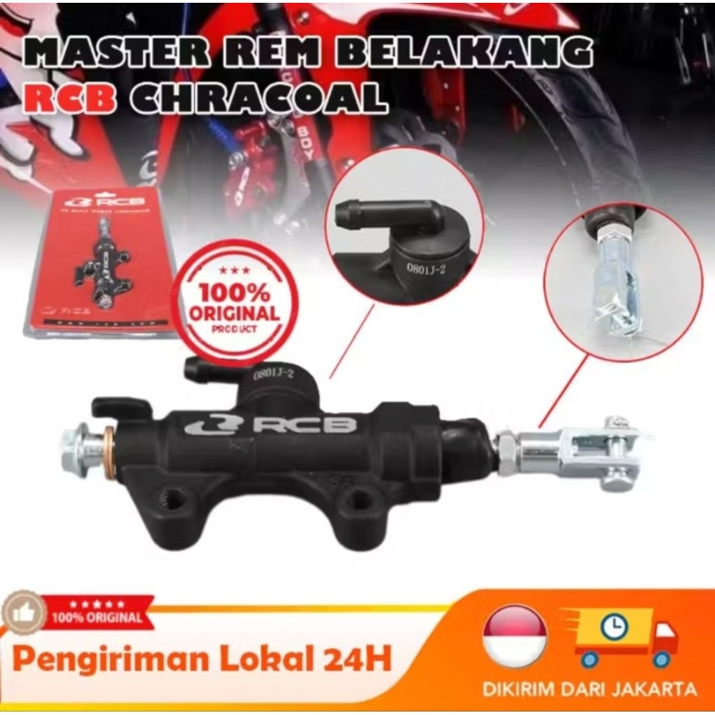 promo obral master rem belakang rcb original / master rem belakang rcb S1 Alloy / master rem rcb bel
