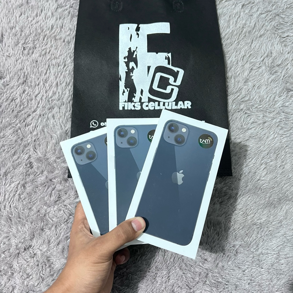 IPHONE 13 128GB BLACK IBOX GARANSI 1TAHUN (BARU)