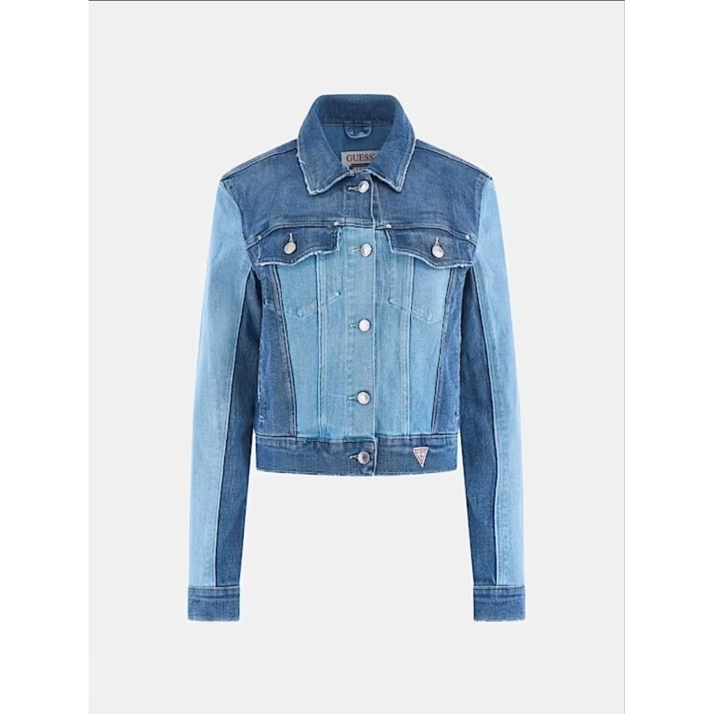 [SALE] Guess Ladies - Delya Triangle Jacket Denim