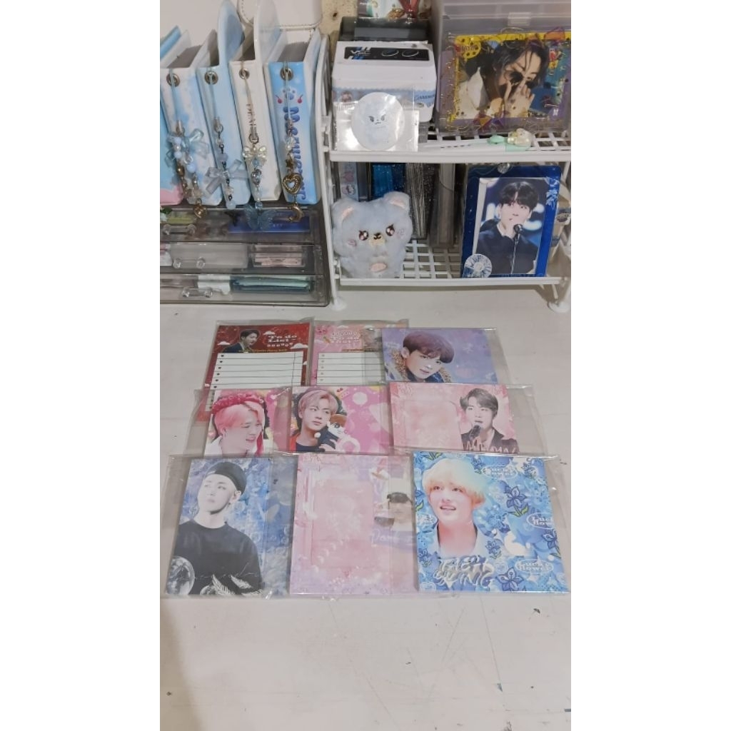 MEMOPAD/NOTES BTS LUCU SELLKOR/SELLCHIN