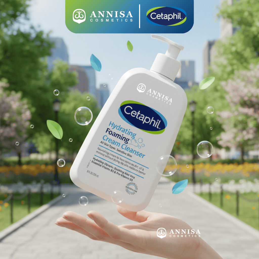 Cetaphil Hydrating Foaming Cream Cleanser 236ml