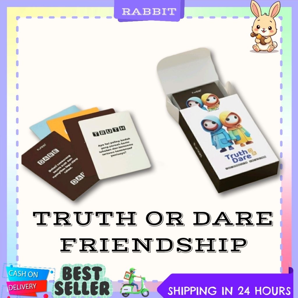 RABBIT88 Permainan Kartu Truth Or Dare Challange Edisi Teman Friendship New
