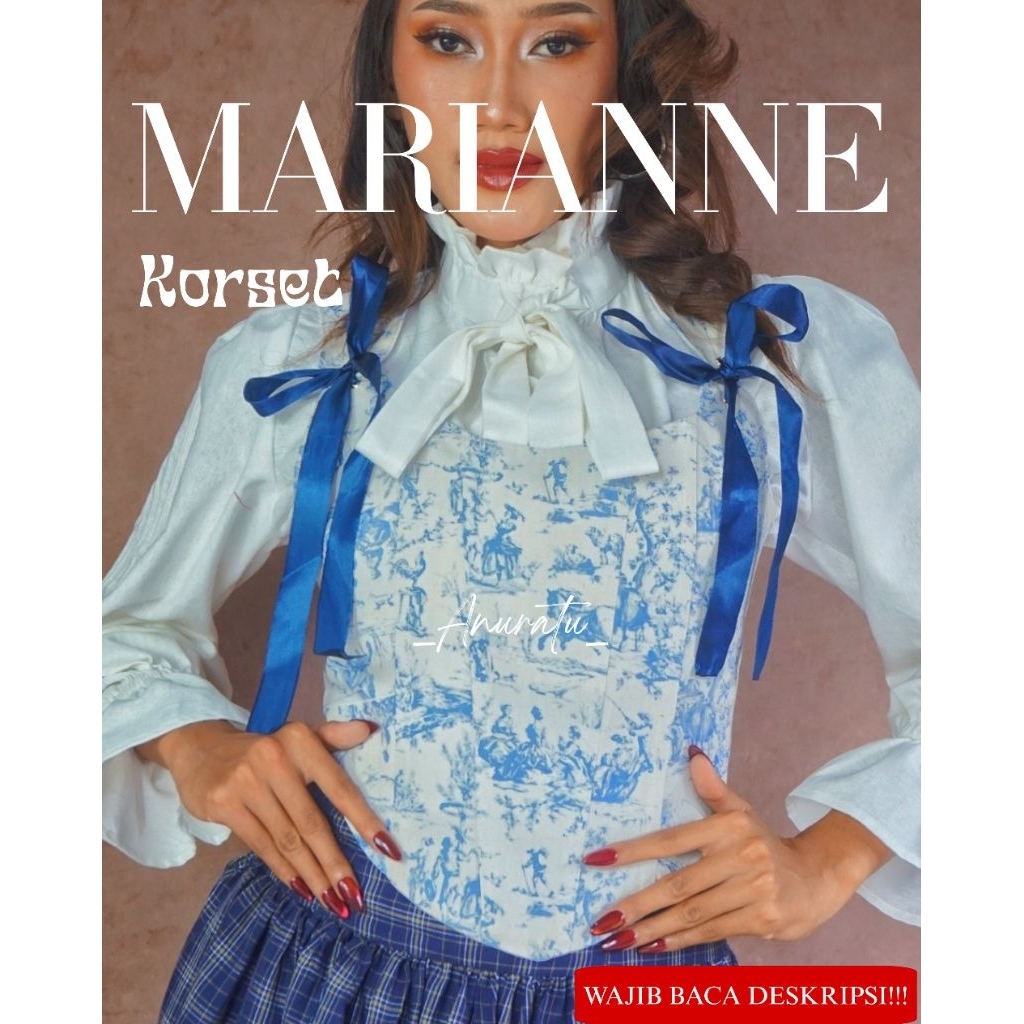 MARIANNE Korset Bustier wanita|Anuratu Store Official