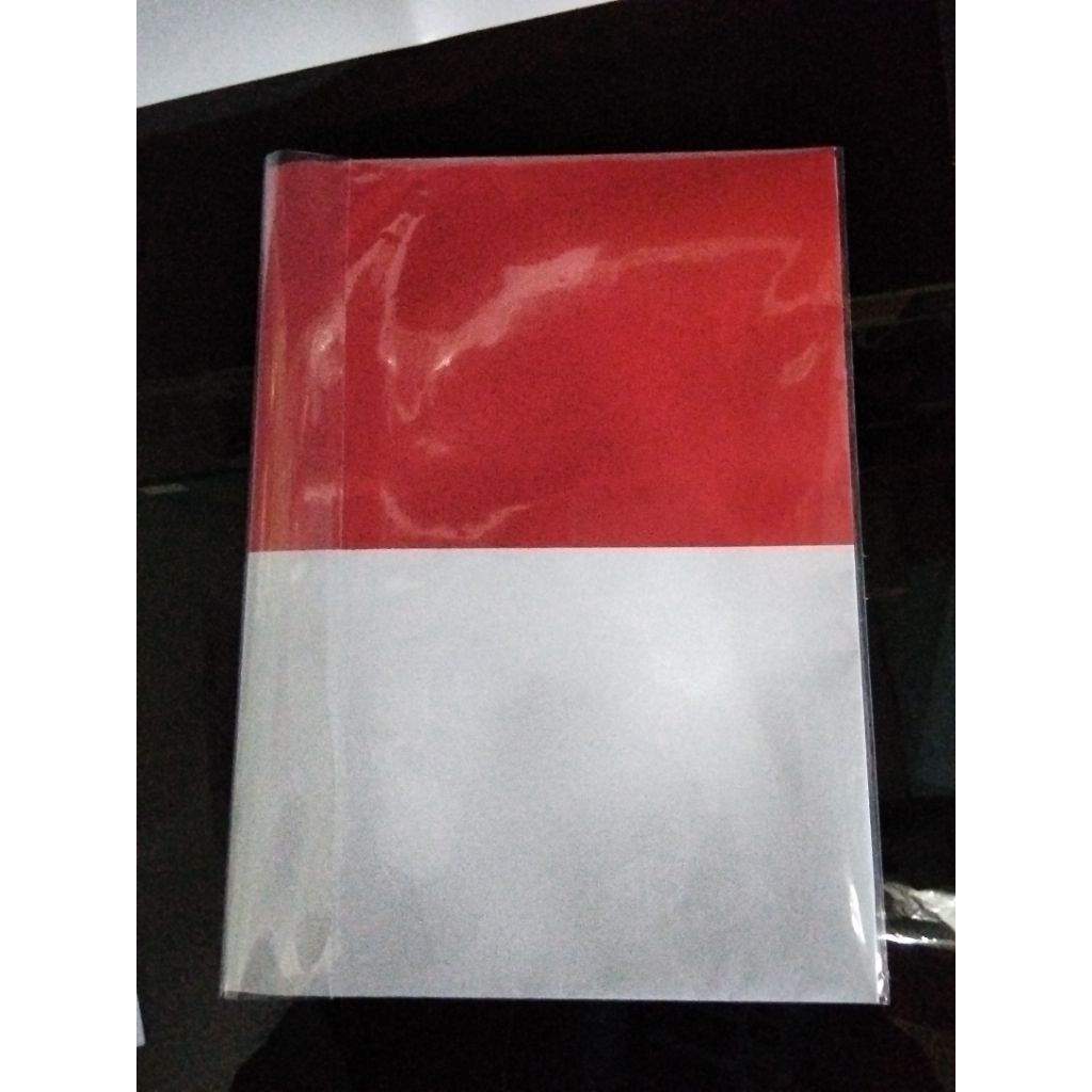 Buku Sudah Disampul Merah Putih + Plastik