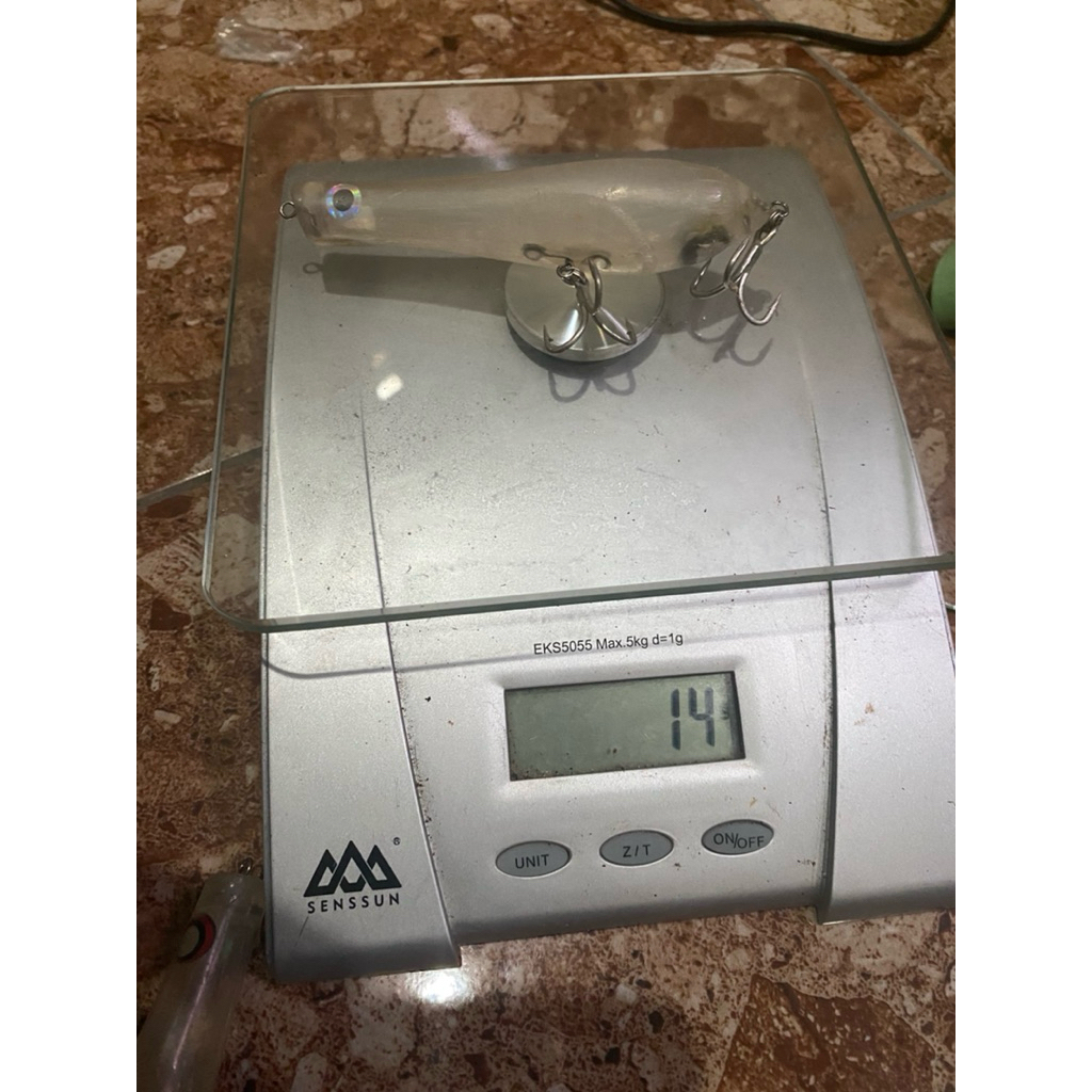 wtd splash (plas ples) glue stick umpan top water ikan hamapla atau ikan predator