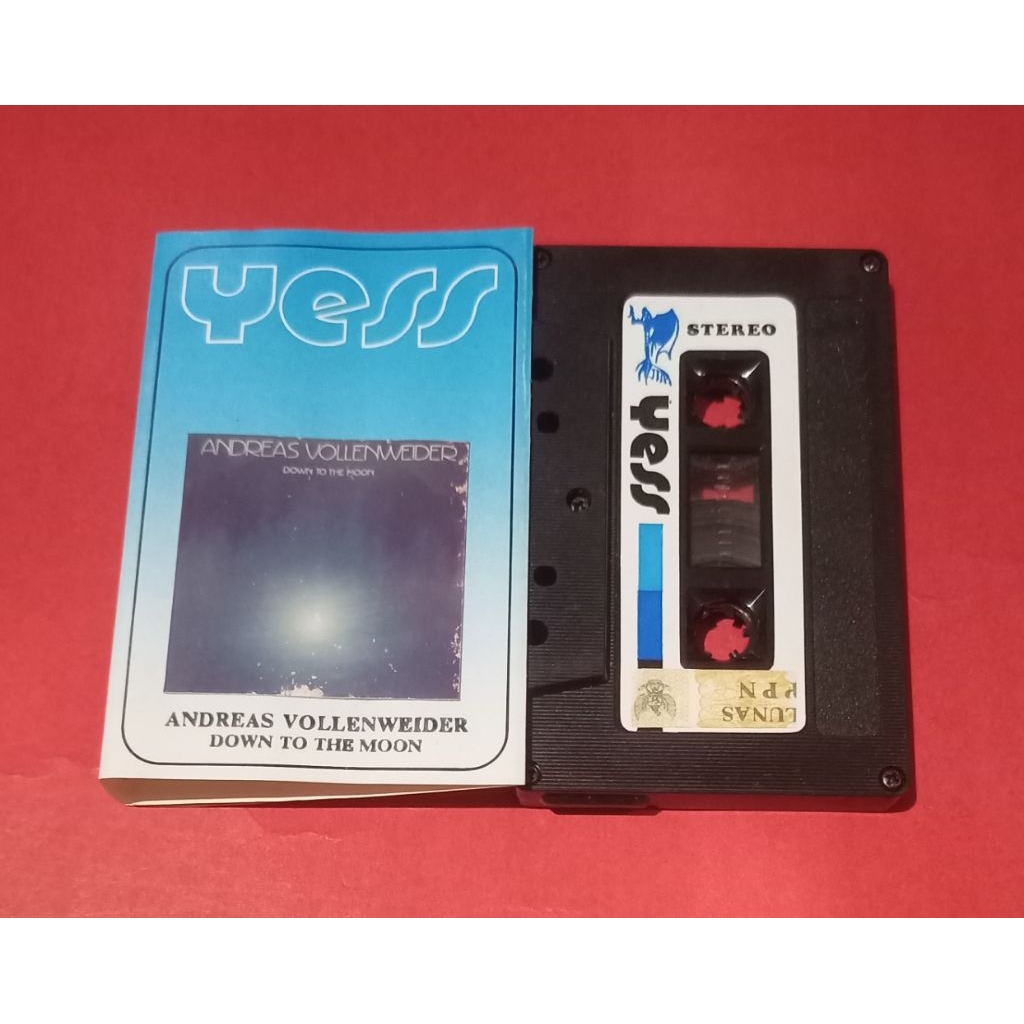 kaset pita ANDREAS VOLLENWEIDER / DOWN TO THE MOON