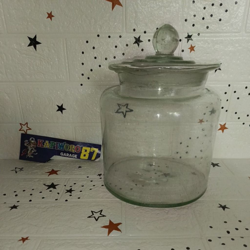 Lodong jadul/toples lawas kaca