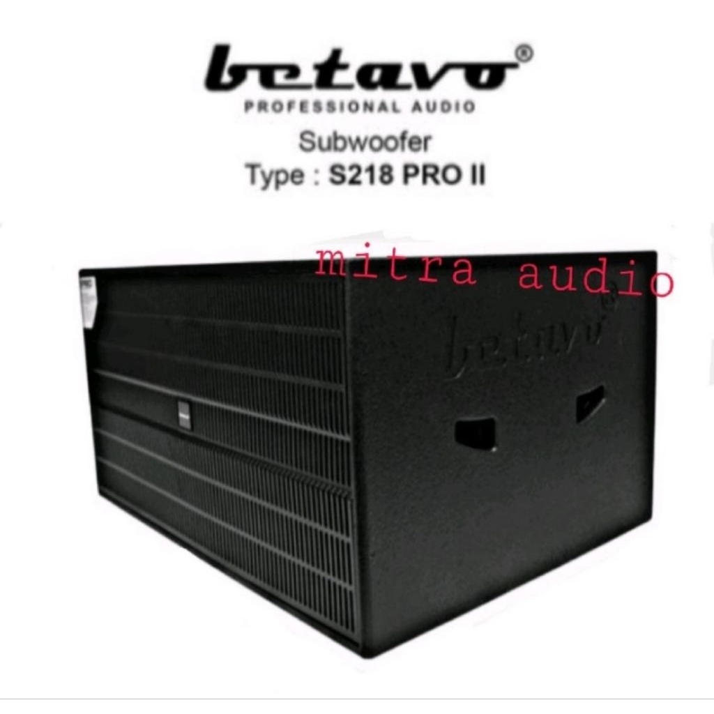 Subwoofer Pasif Betavo 18 Inch S218 PRO II Karaoke