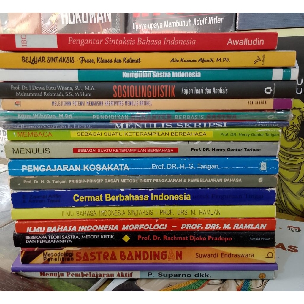 Obral Buku SASTRA BEKAS ORIGINAL
