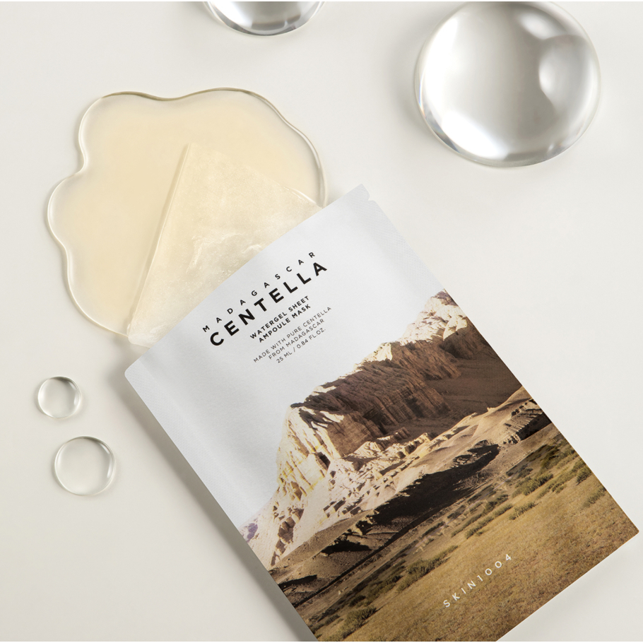 SKIN1004 MADAGASCAR CENTELLA WATERGEL SHEET AMPOULE MASK 25ML