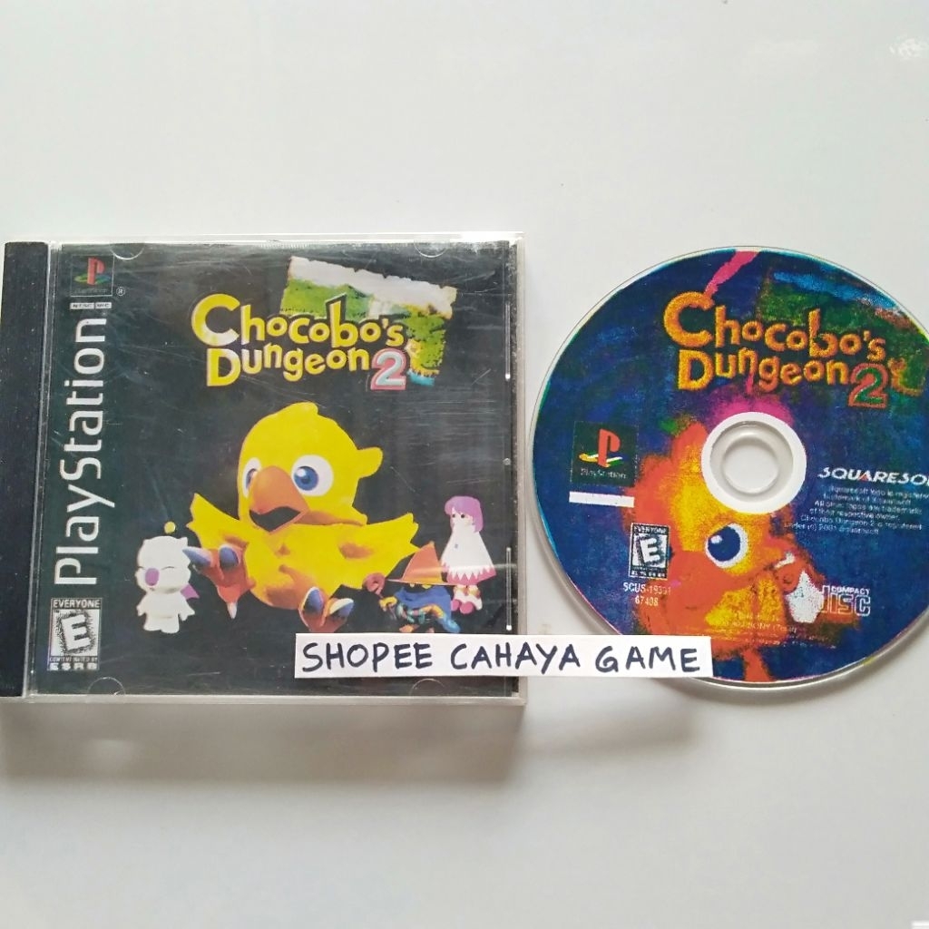 kaset ps1 kopab chocobo dungeon