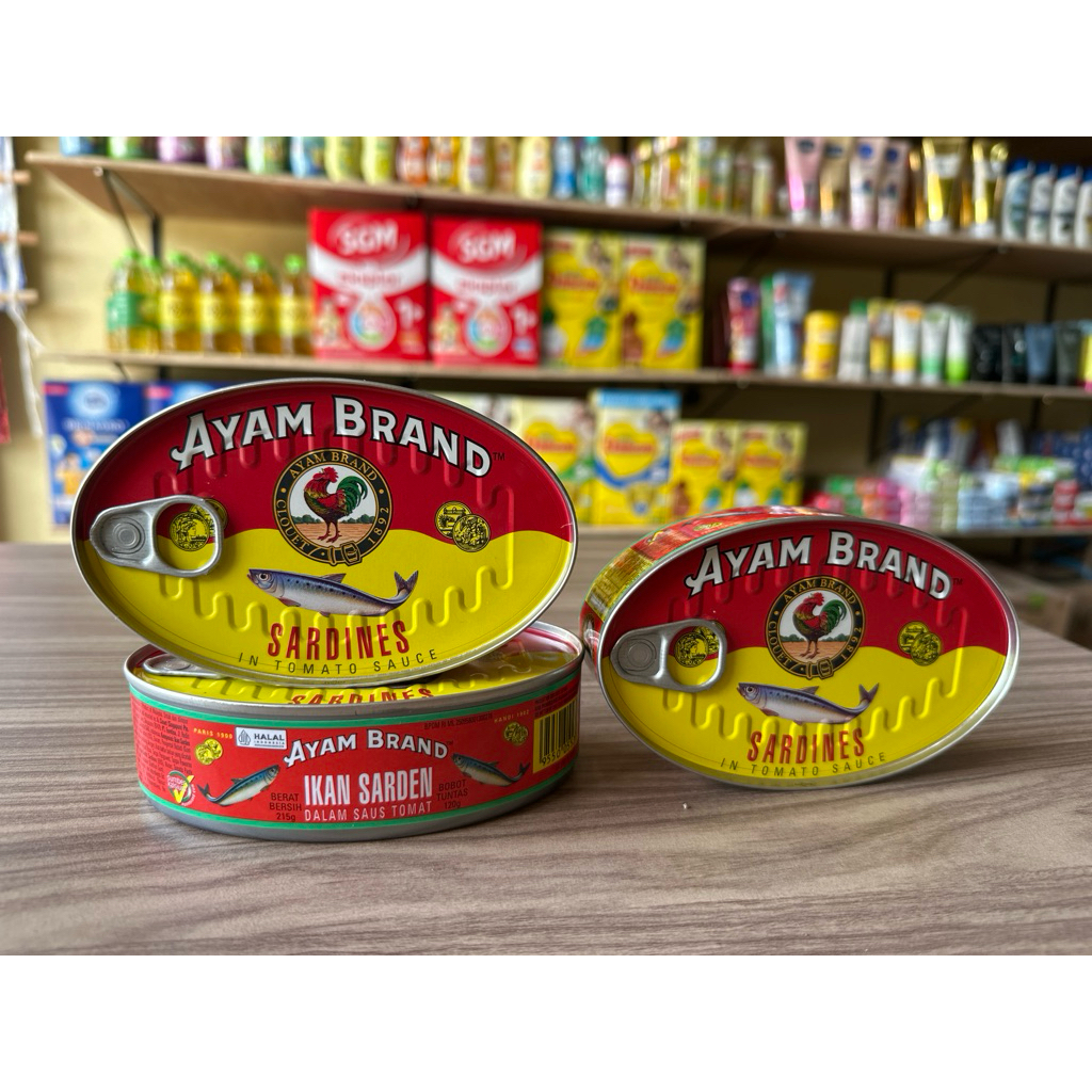 sarden premium ayam brand 215g