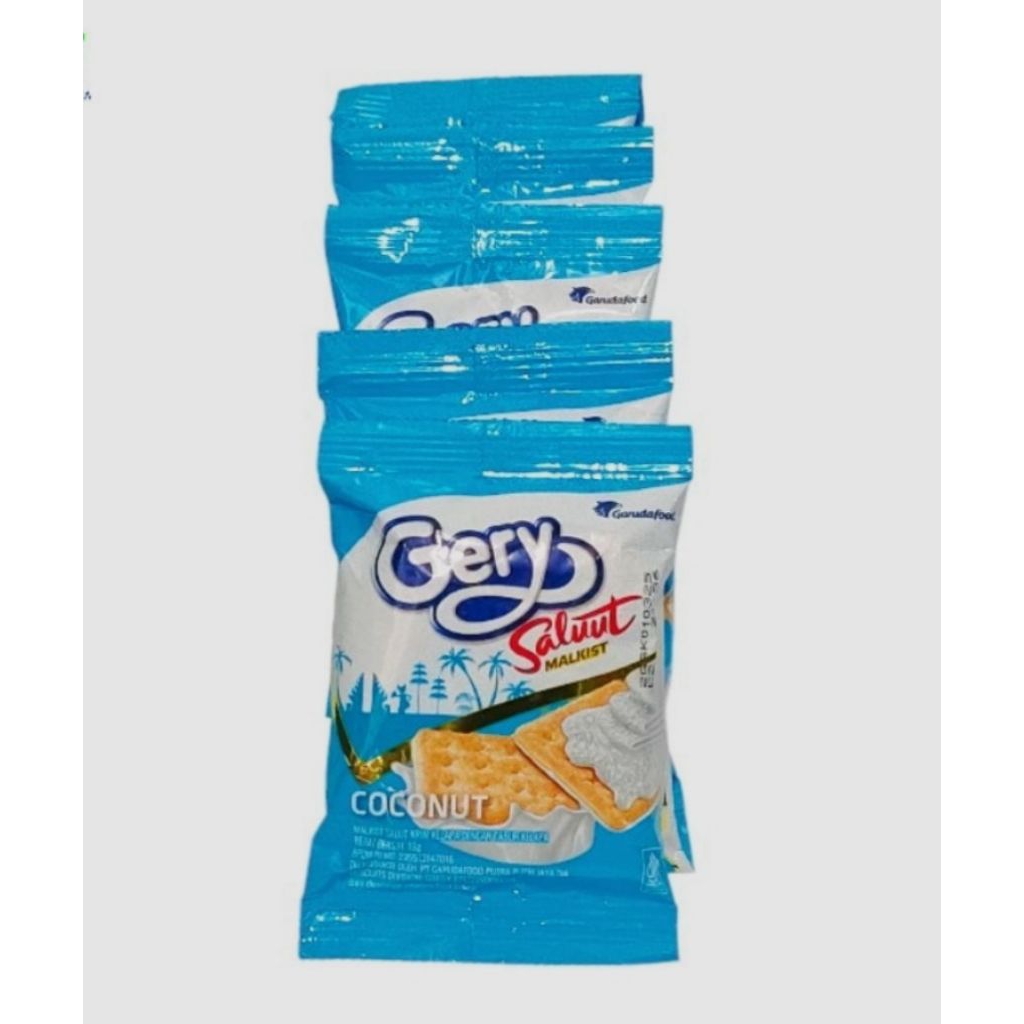 Gery Salut Malkist Kelapa Renceng -19g 10x1pack