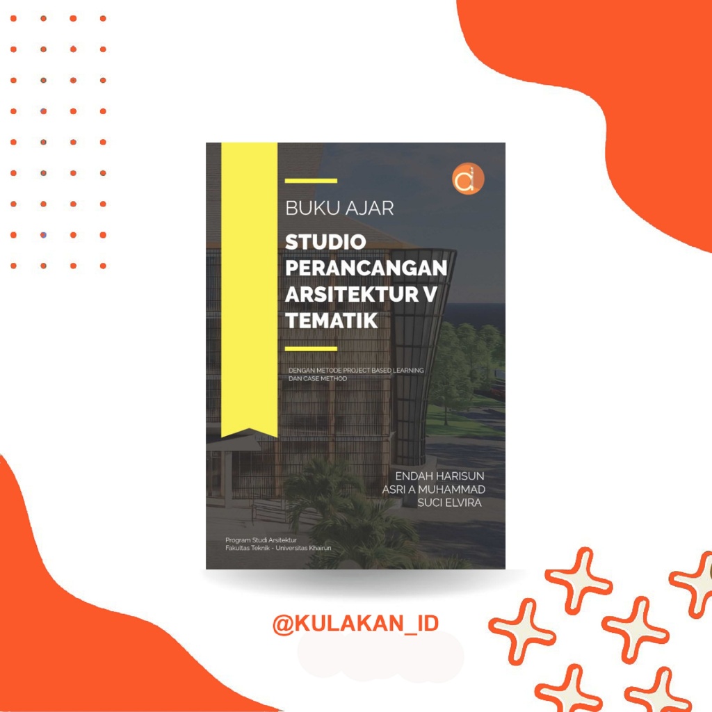 Buku Buku Ajar Studio Perancangan Arsitektur V Tematik  BW Penerbit Deepublish Store