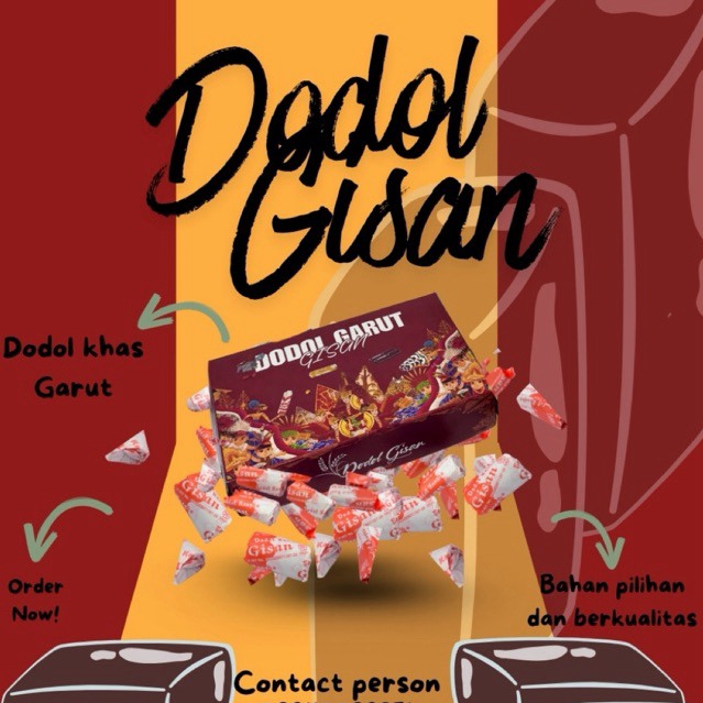 Dodol Garut Gisan Nangka | Dodol Garut Spesial Quality  Rasa Nangka