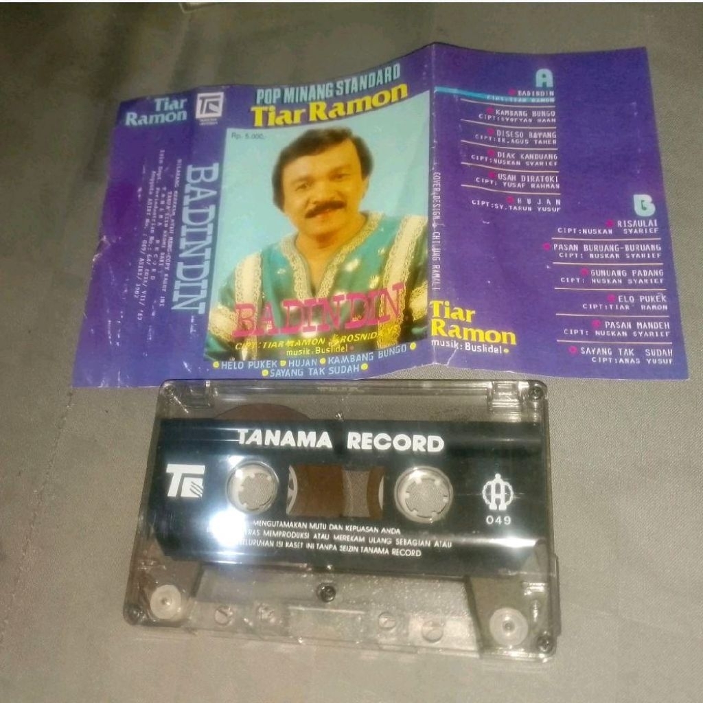 kaset pita:Tiar Ramon-pop Minang standard