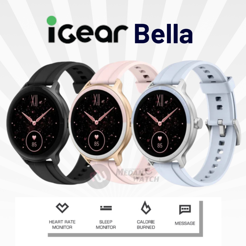 Jam Tangan iGear SmartWatch BELLA Original Garansi Resmi