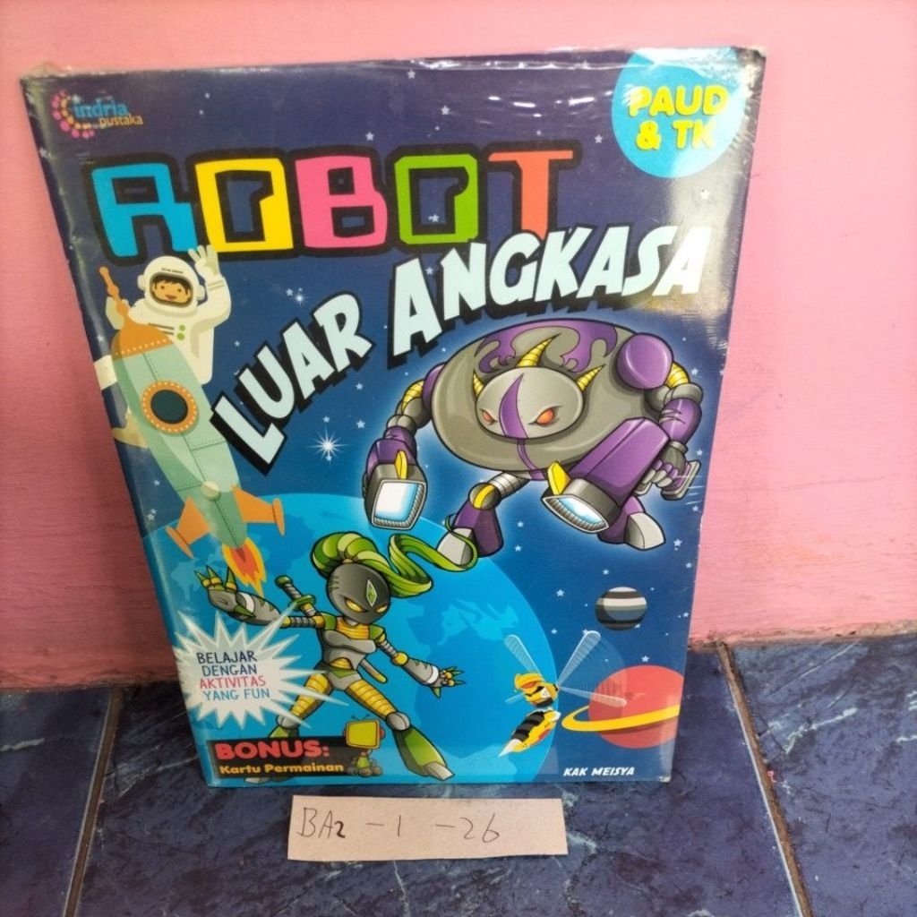 buku anak Robot Luar angkasa