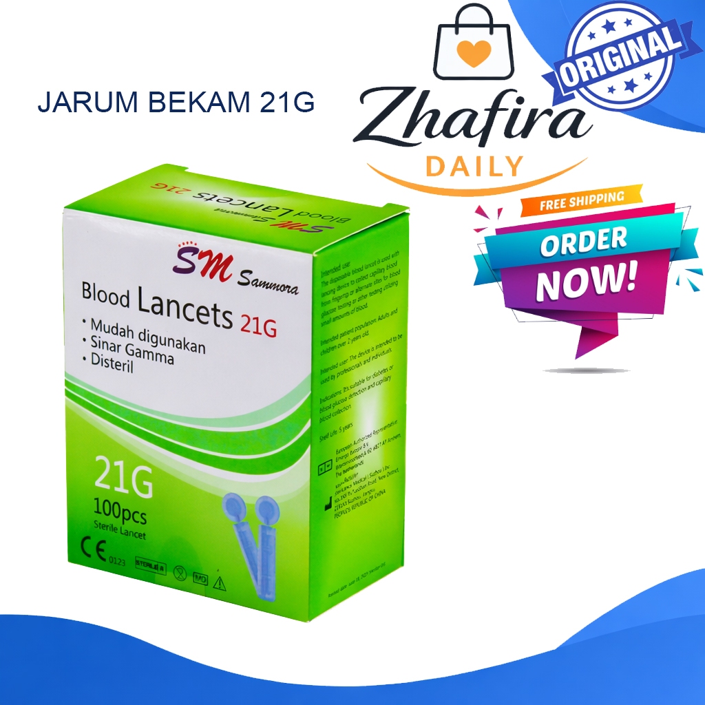 Jarum Sammora Korea / Jarum Bekam Sammora / Jarum 21G Bekam Samora