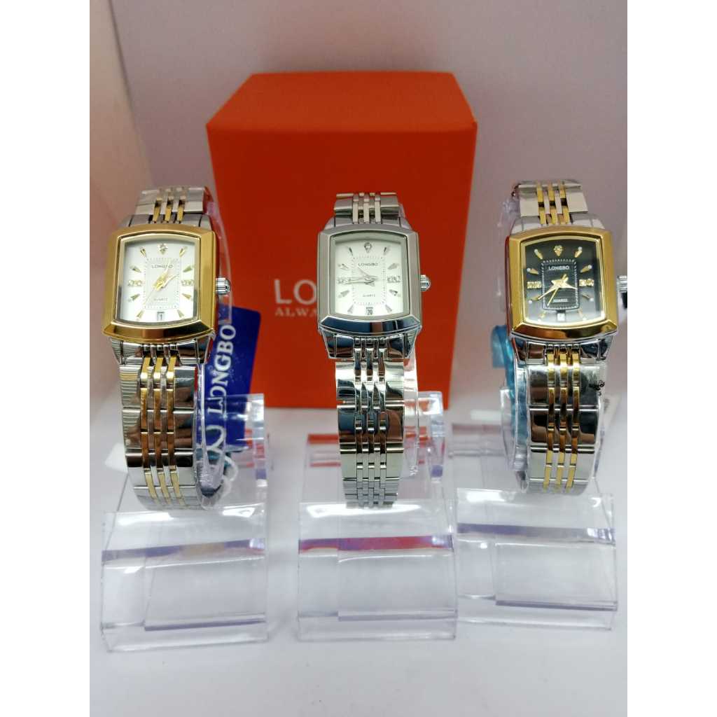 Jam Tangan Wanita Longbo LB83605 Fashion Analog Tanggal Hari Original