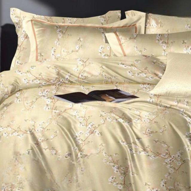 Biosibedding Sprei Bedcover Sutra Organik 100s Motif Abstrak - Sprei Bedcover Duvet cover Quilt Cust
