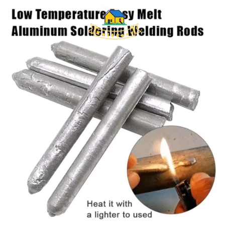 3 Pcs Batang Las PATRI ALUMINIUM TAMBAL PANCI Bakar Suhu Rendah TPB