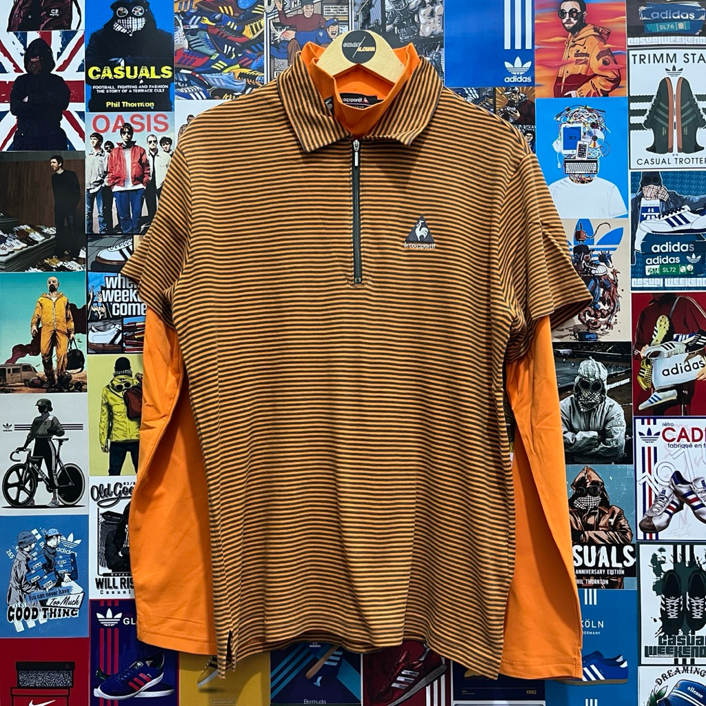 Long Sleeve / Polo Shirt / Rugby Shirt / Vintage / Second / Le Coq Sportif