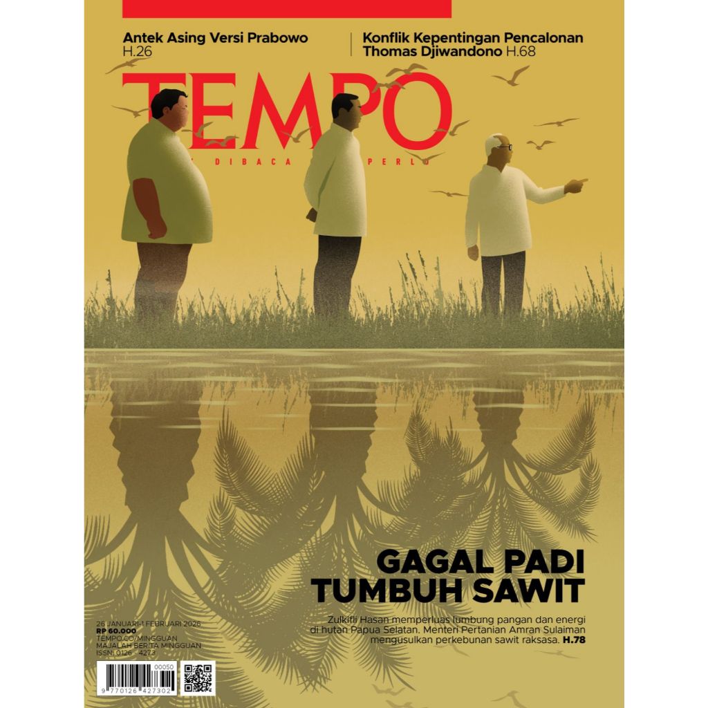 Majalah Tempo Ed 5450 Gagal Padi Tumbuh Sawit (26 Januari 2026)