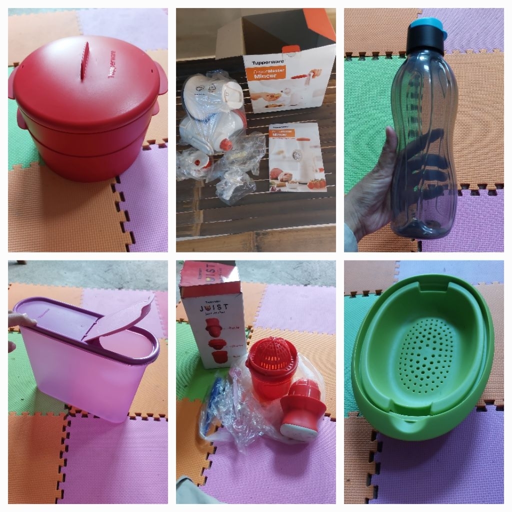 Tupperware Second dan Baru, Original