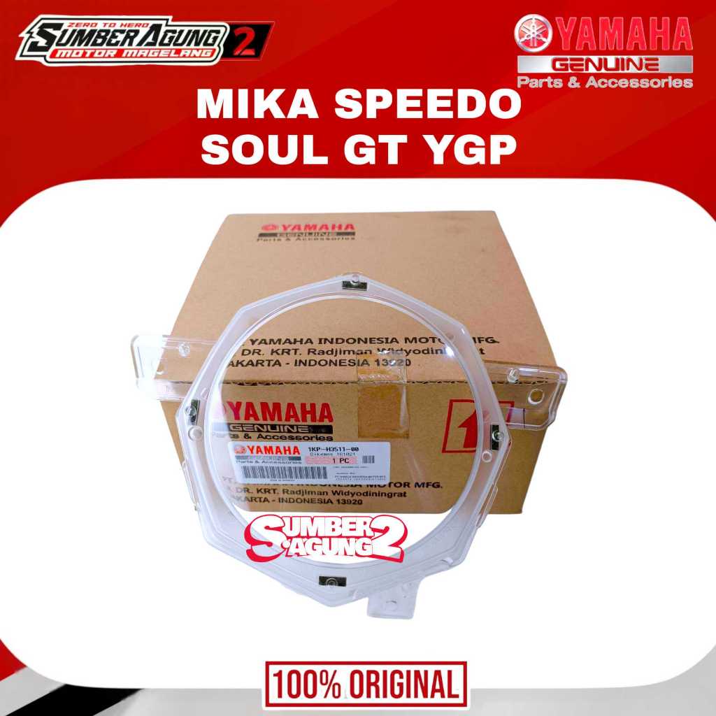LENSA KACA MIKA SPIDO SPEEDOMETER YAMAHA MIO SOUL GT ORI YGP