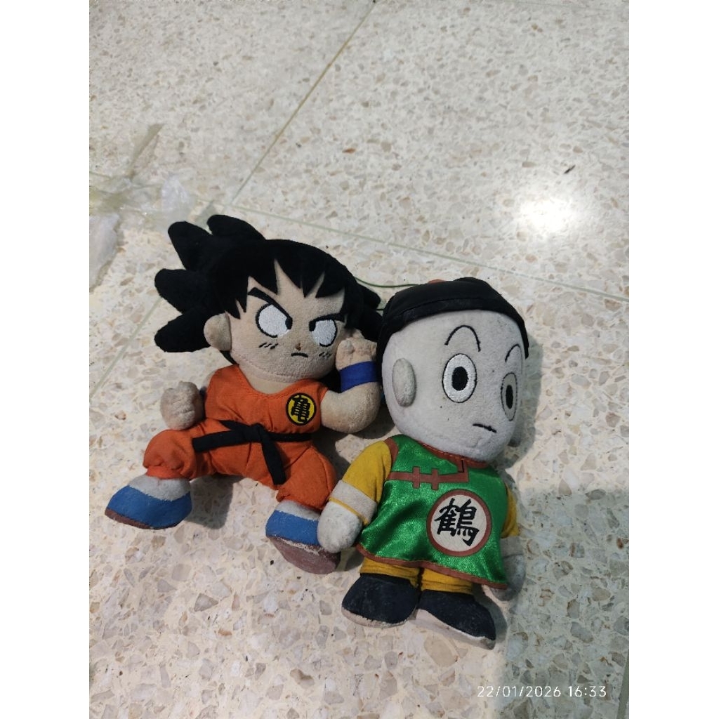 Set Junk Boneka Banpresto Ori Goku kid Chaotzu original