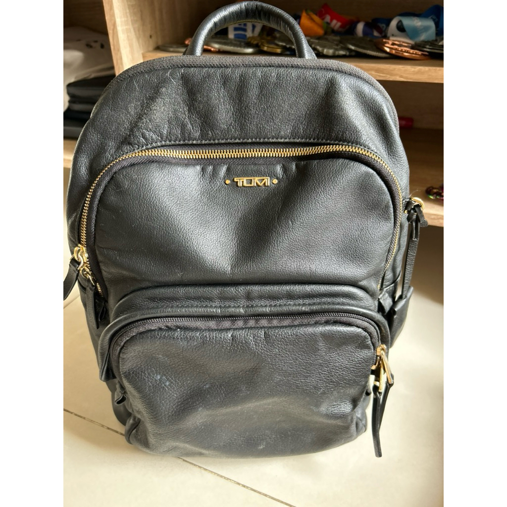 Preloved Tumi Ransel Voyageur Kulit Women