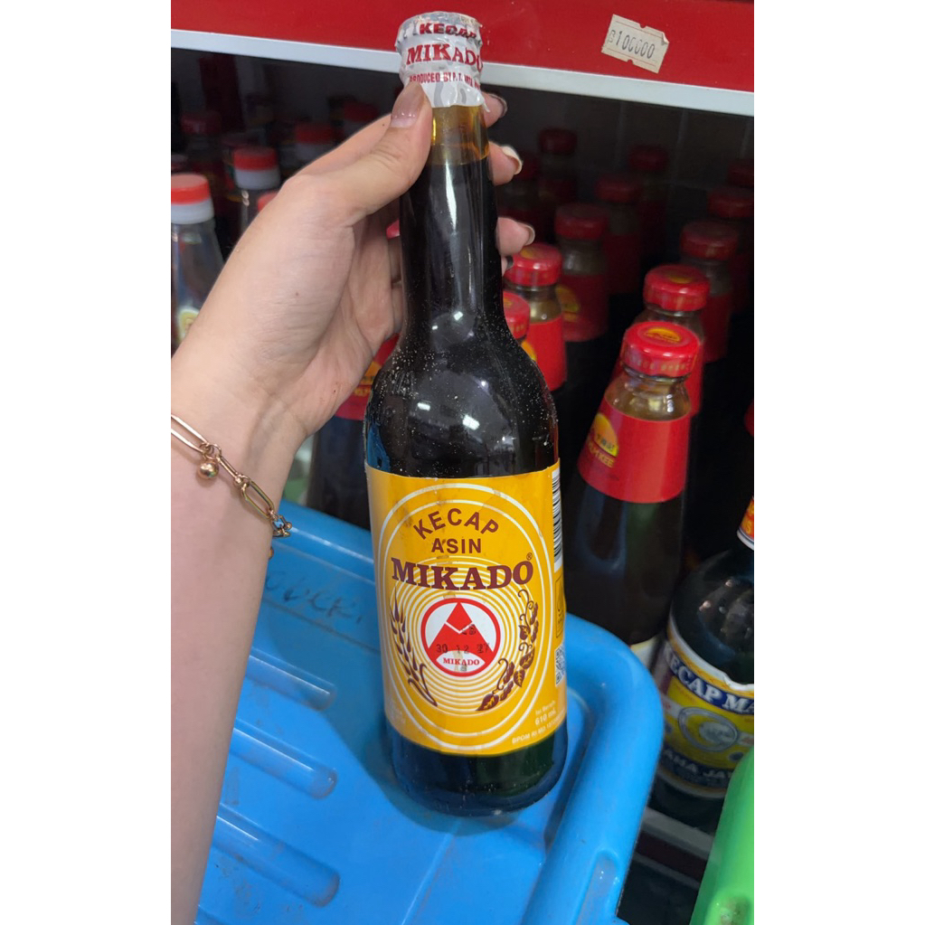 Kecap Asin Mikado 610ml