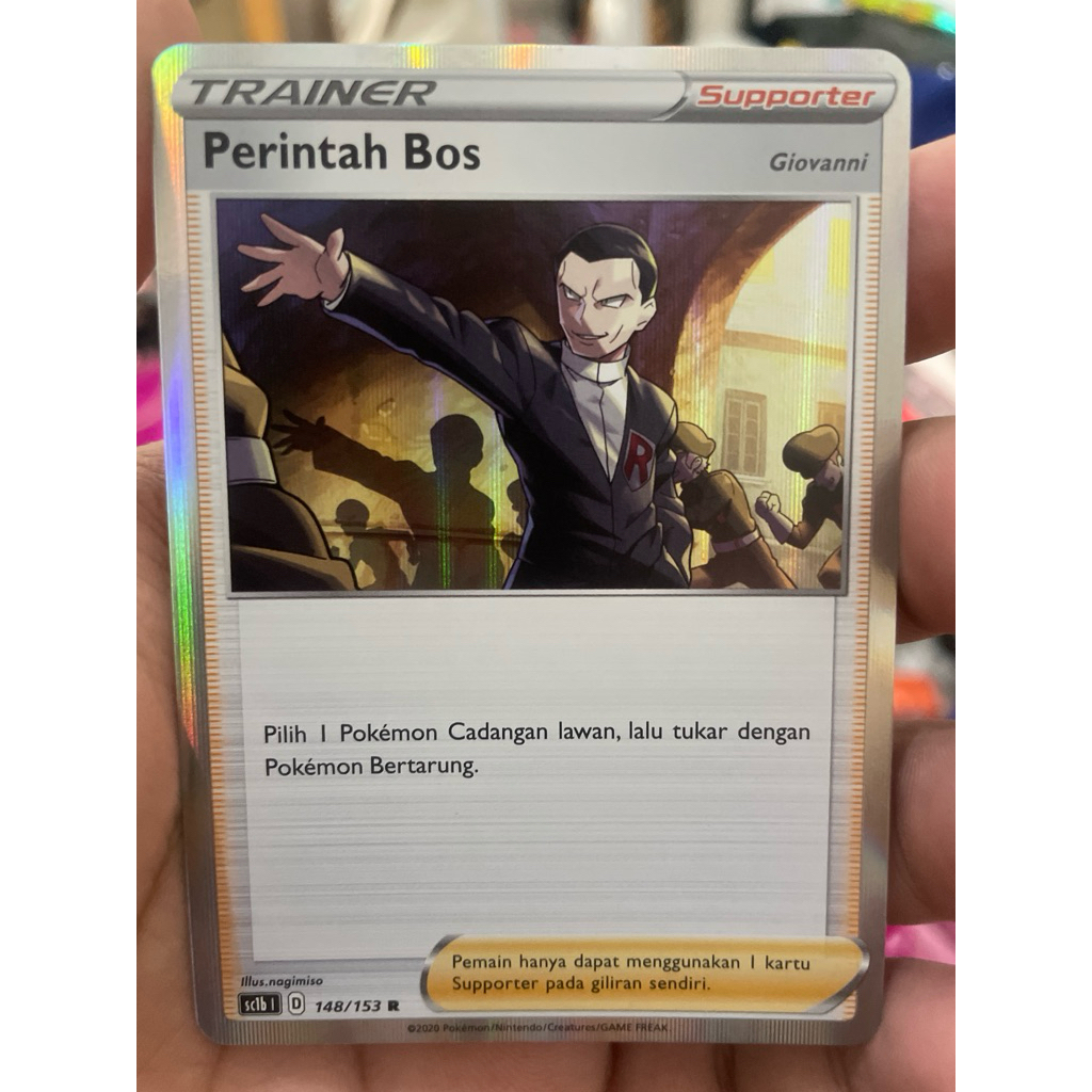 Perintah Bos Giovanni - TCG Pokemon Indonesia