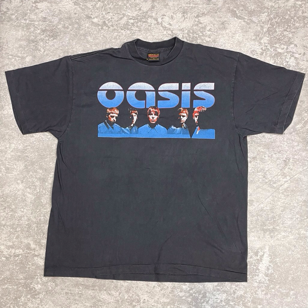 KAOS BAND FADED TAG BROCKUM OASIS WORLD TOUR 2002