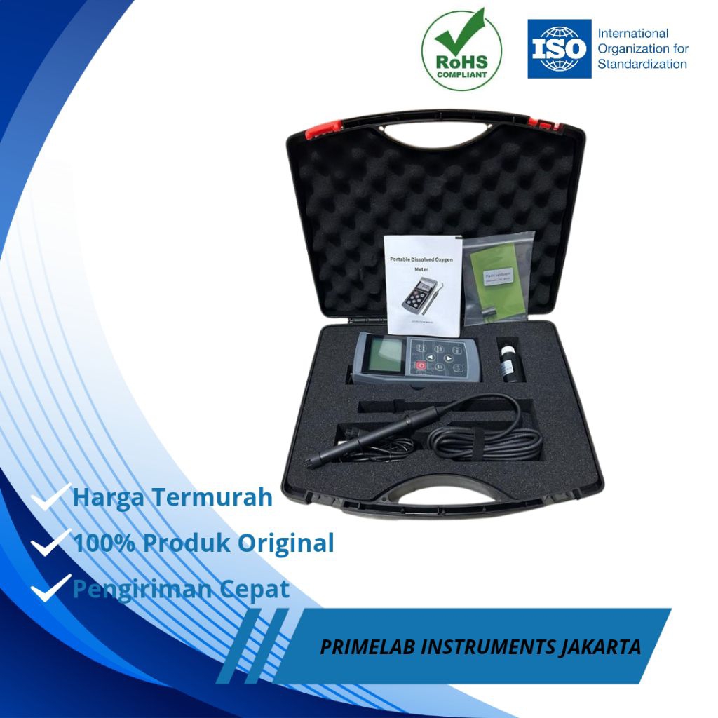 DO Meter, Portable Dissolved Oxygen Meter LH-D701