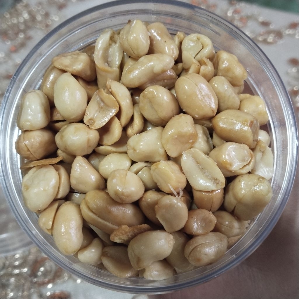 Kacang bawang goreng toples 500gram