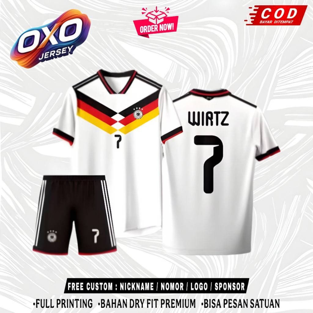 JERSEY OLAHRAGA TIMNAS JERMAN PIALA DUNIA 2026