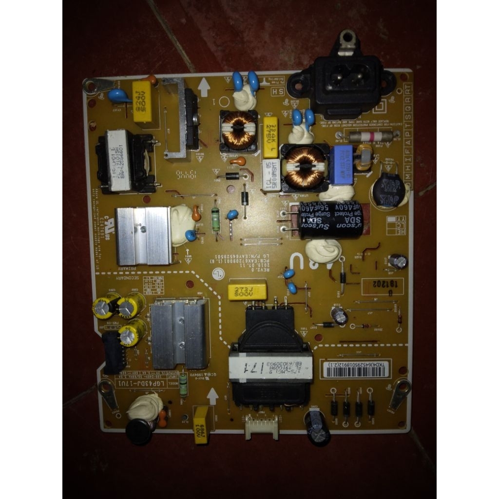 POWERSUPPLY LG 43UK6300PTE
