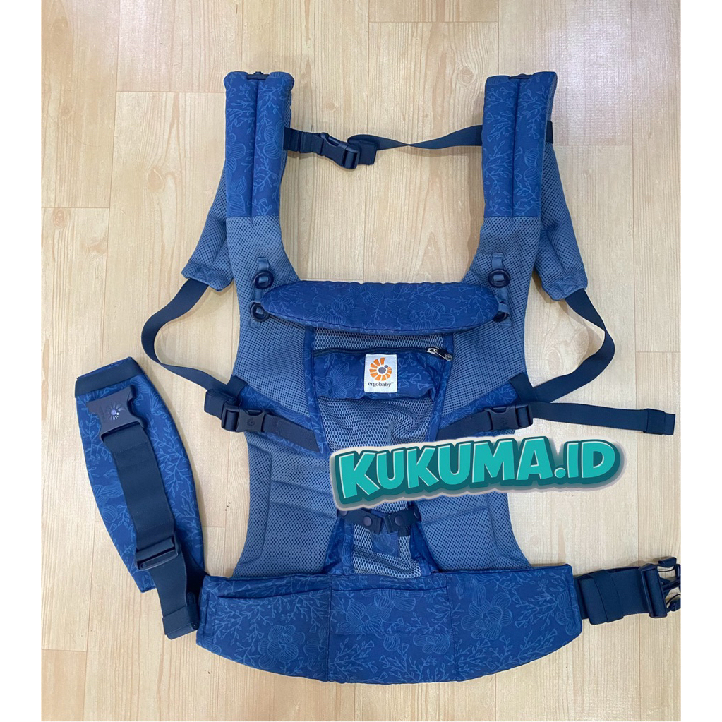 Ergo Baby Adapt Mesh Blue Bloom