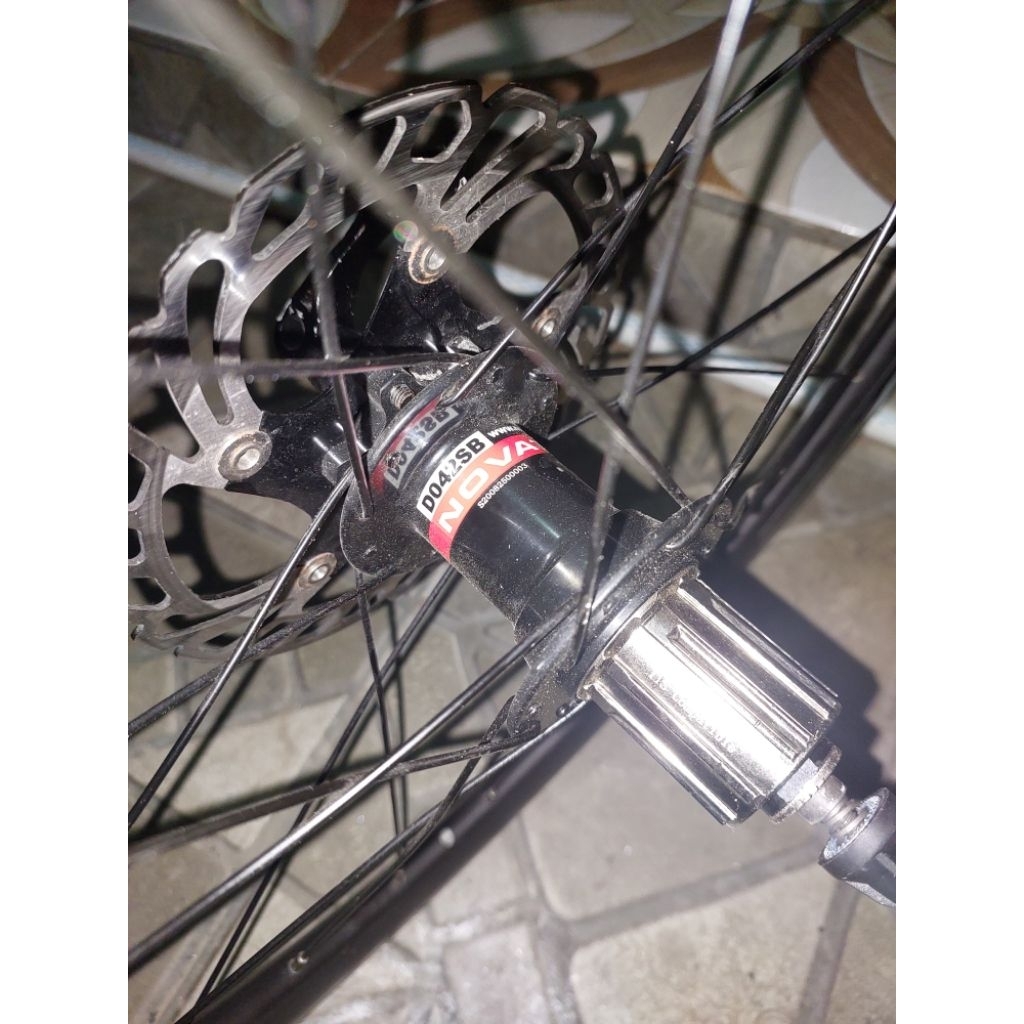 velg sepeda 20+ plus  +rotor
