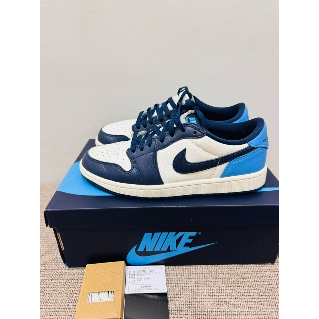 Nike Air Jordan 1 Low OG Obsidian UNC Preloved