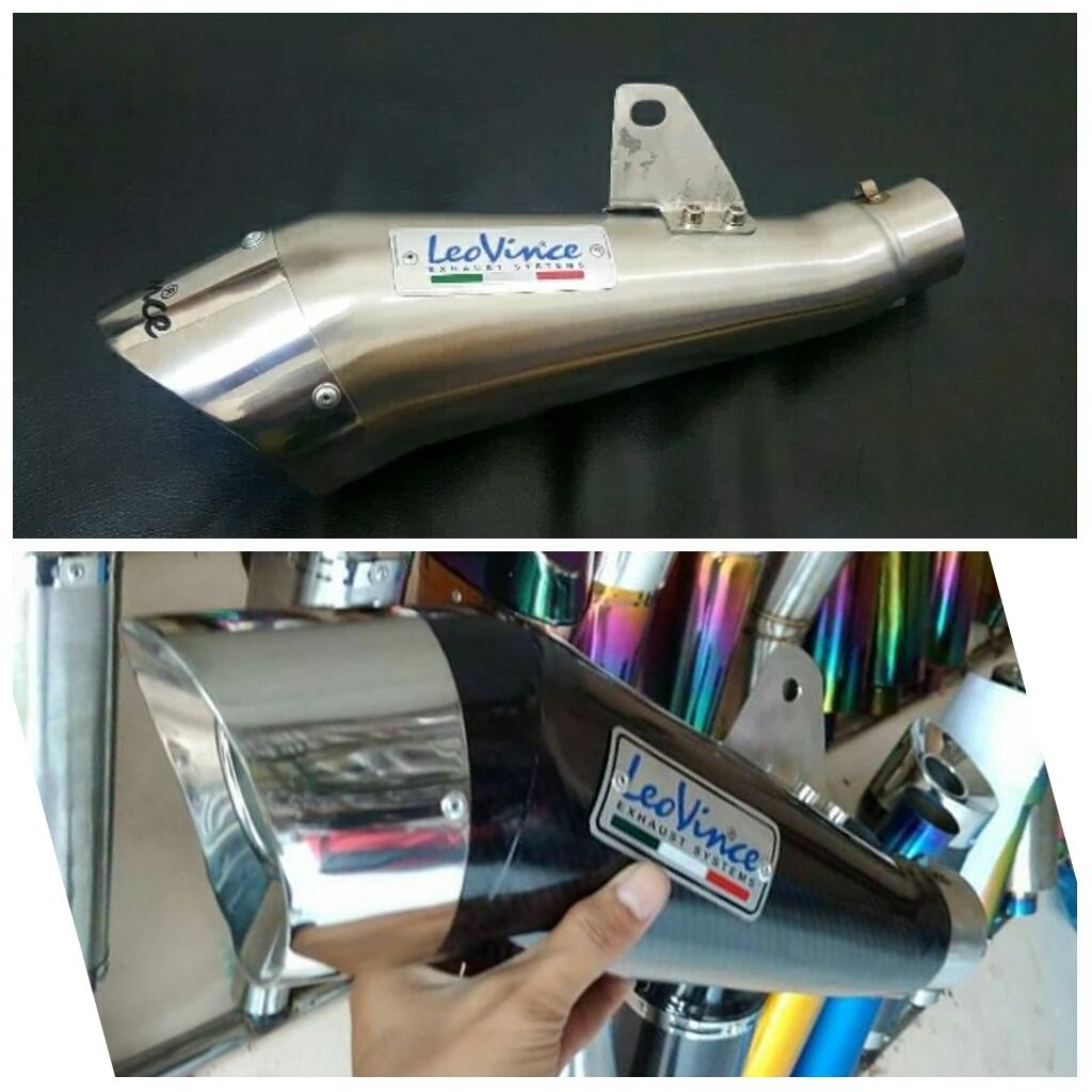 Knalpot Model LeoVince FULLSYSTEM R25, MT25, CBR 250R, CBR 250RR, Ninja 250 Karbu, Ninja 250 FI, New