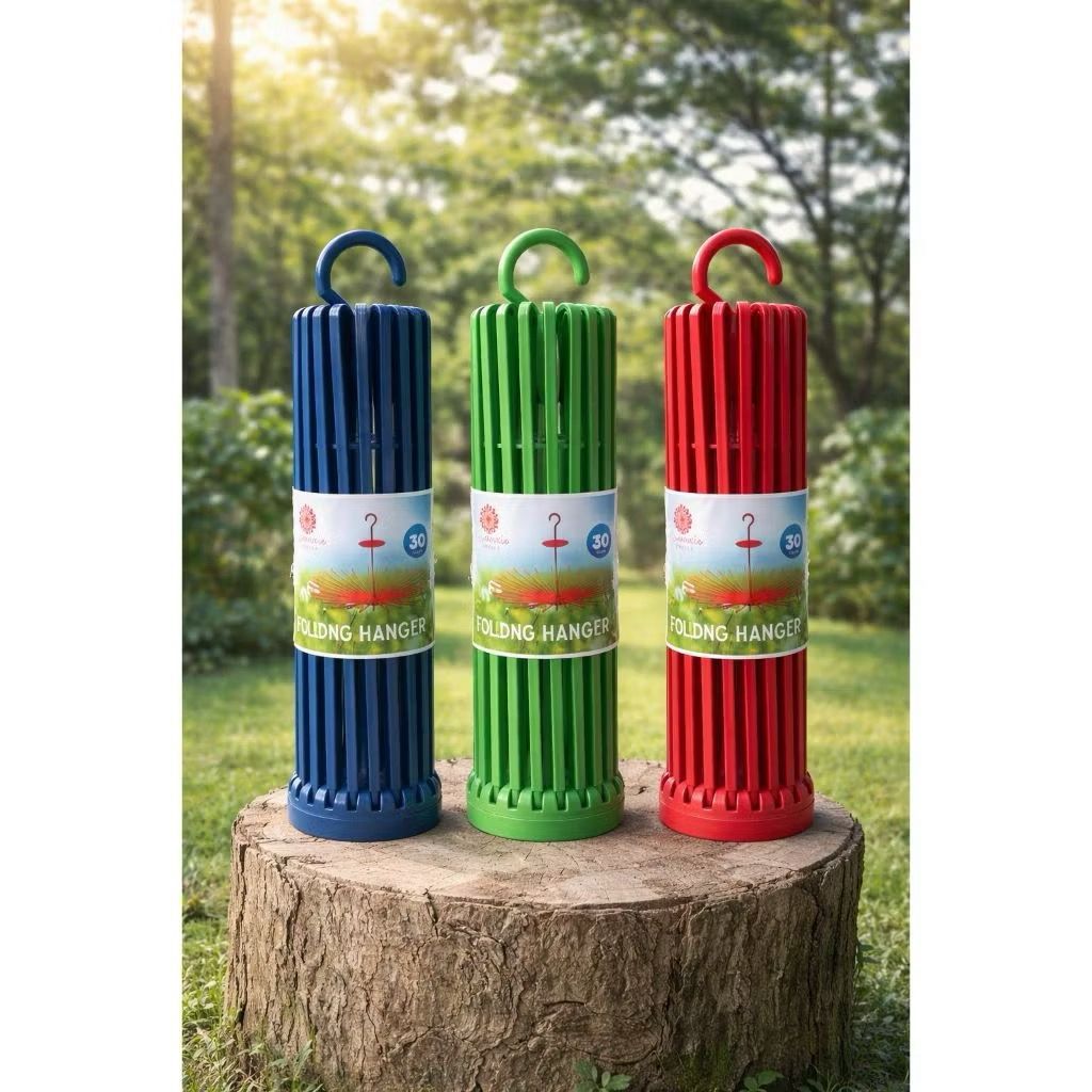 FOLDING HANGER 30 STICK / GANTUNGAN BAJU BAYI / JEMURAN BAJU BAYI / HANGER BAYI / JEMURAN BAJU BAYI 