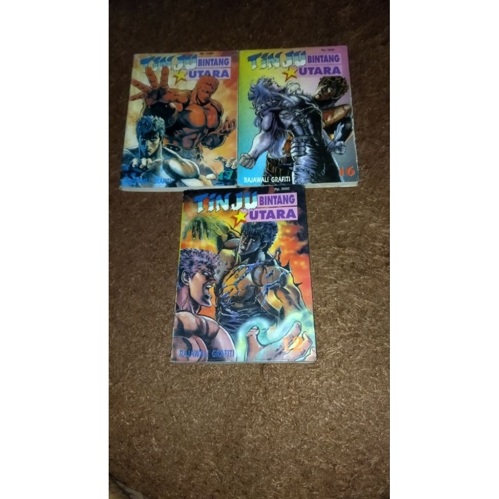 komik judul tinju bintang utara cabutan
